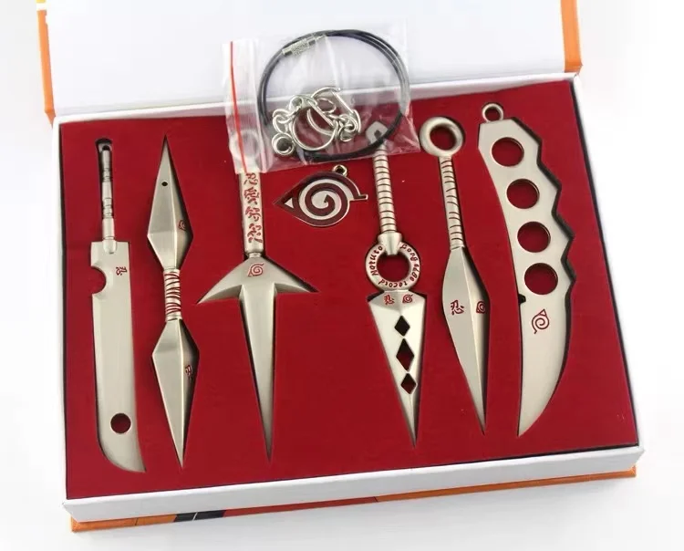 Portable Anime Ninja Weapons Set Weapons Toys Set Weapon Set