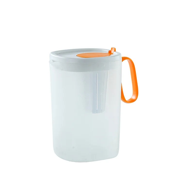 Hot Sale Refrigerator Cold Water Bottle Heat Resistant 1550ML Fruit Teapot Household Plastic Water Jug