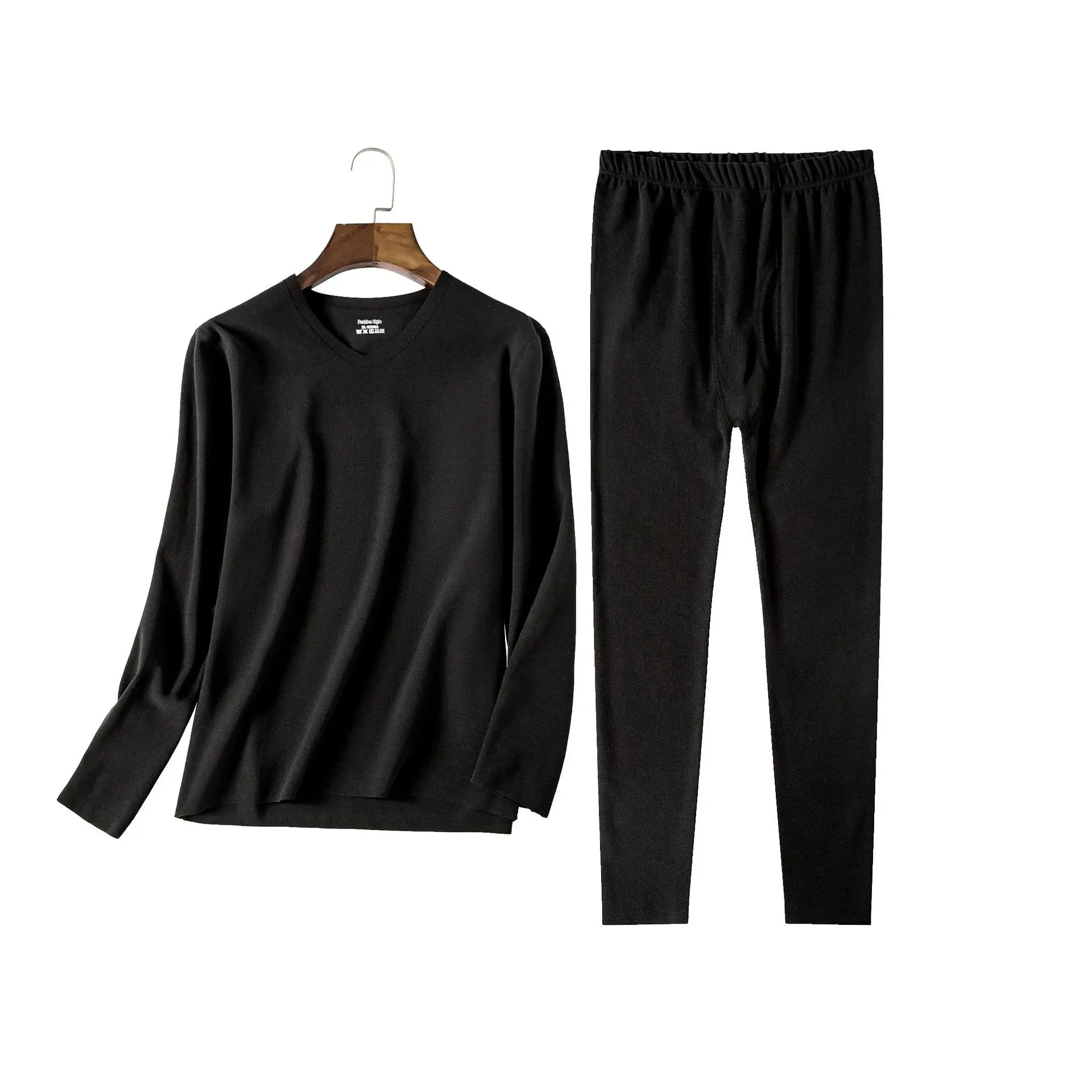  2 шт Мужские невероятно уютное термобелье Long Johns сверху и снизу комплекты термобелья для