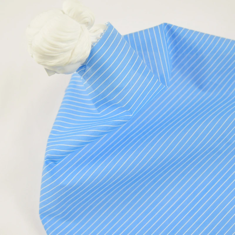  27% SILK 73% COTTON YARN - DYED WOVEN FABRIC 54GSM FOR WOMEN DRESS AND WEDDING