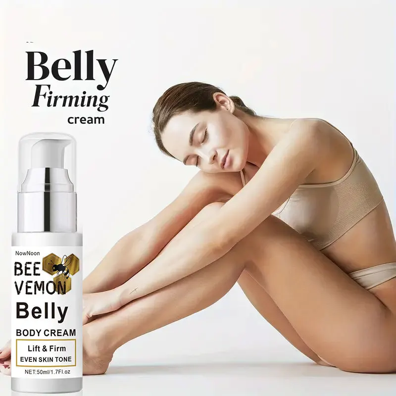 Moisturizing white lift firming skin care smooth lift moisturizing and hydrating bee vemon belly body cream