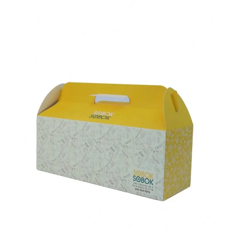novel design china wholesale food grade white card pastry paper cake boxes packaging with transparent 12 *12*6 20 piece