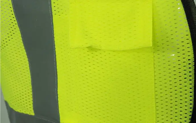 Manufacture Wholesale customized cheapest road polyester reflective reflecting safety vest wih