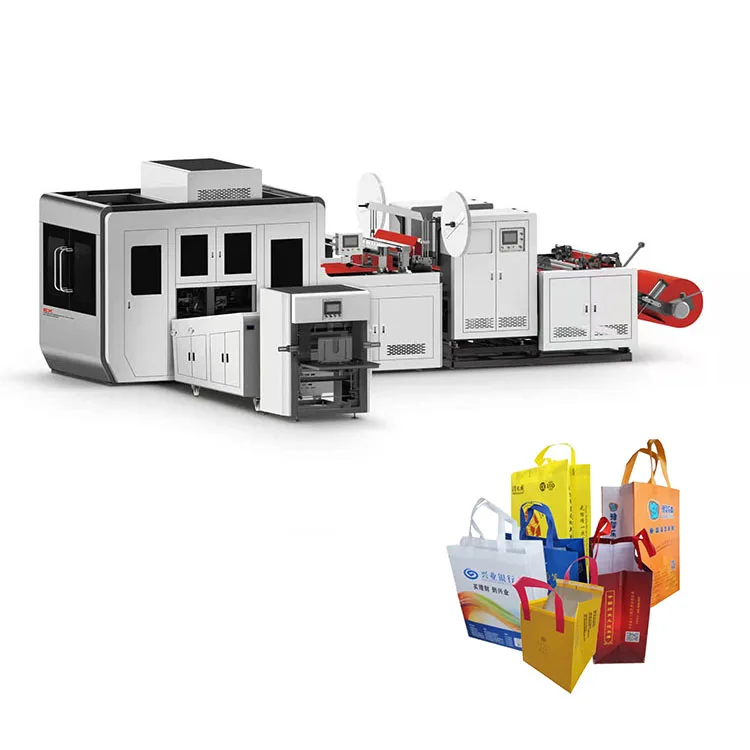 Primary Shaping PP Non Woven Bag Laminated Box Bag Making Machine