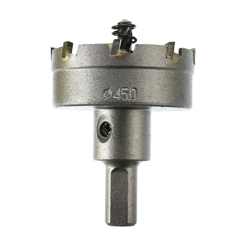 
6Pcs HSS Hole Saw Set Carbide Tip TCT Core Drill Bit Hole Saw Power Tool Accessories For Alloy Stainless Steel Cutter 