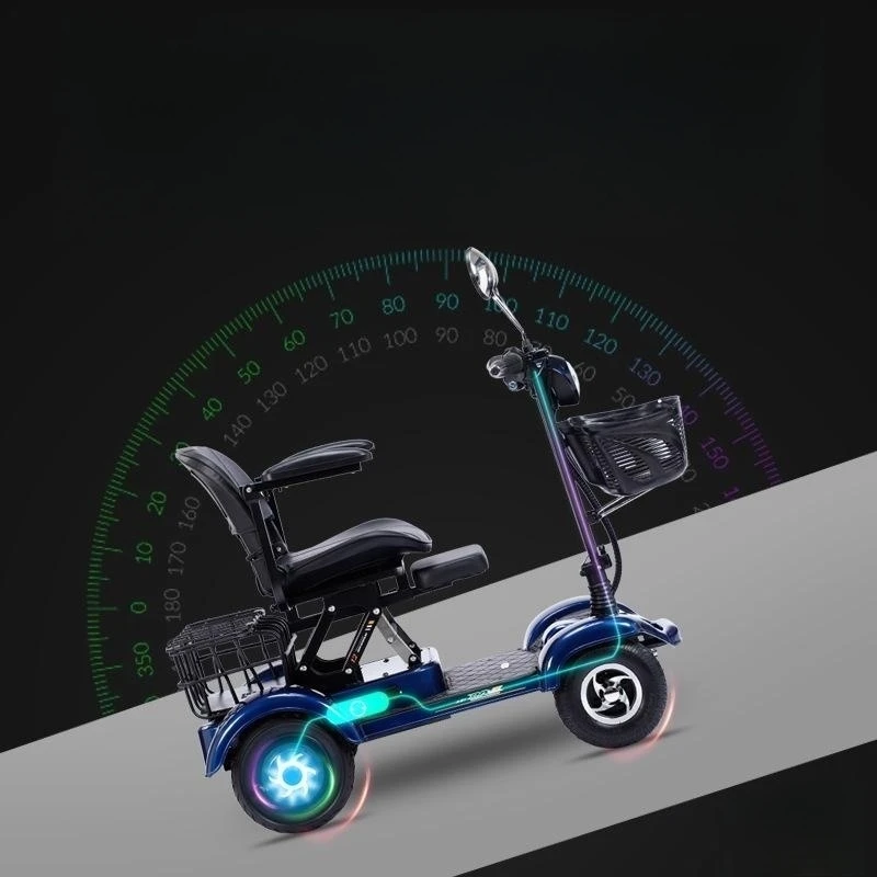 uwant Handicap electric scooter chair folding electric mobility scooter for handicappedelectric mobility scooter 4 wheel