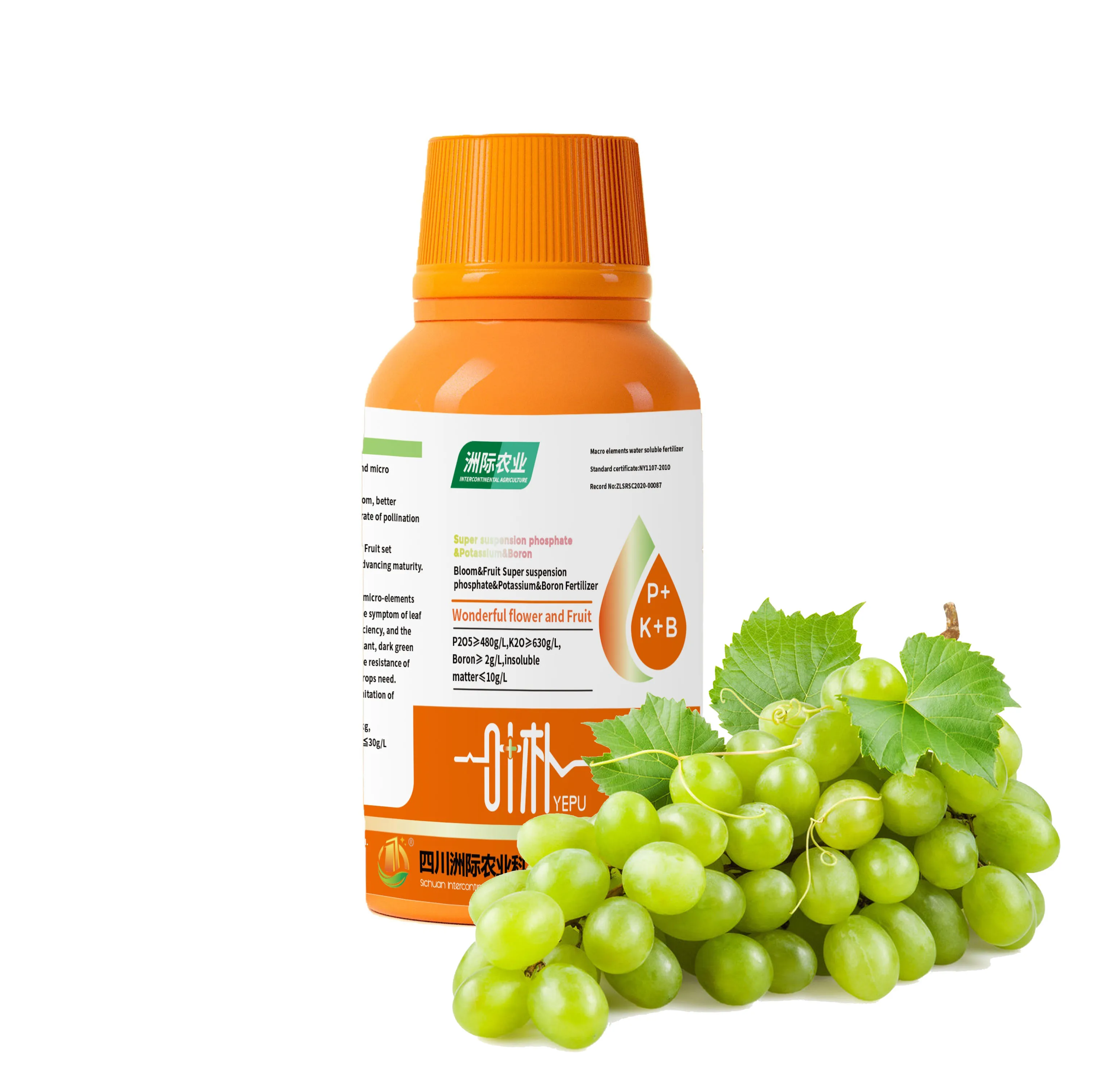 Жидкие органические микроэлементы, фосфор, калий, Бор, лучшие фолиевые распылительные удобрения для фруктов, винограда, апельсин, cirtus