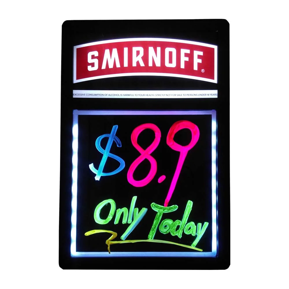 
New Products Invention Acrylic Panel Led Advertising Sign Board 