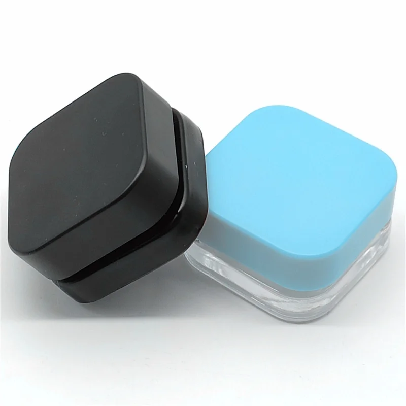 Concentrate 5ml 7ml 9ml square small cube wraps  child resistant square cbd  isolate container/jar