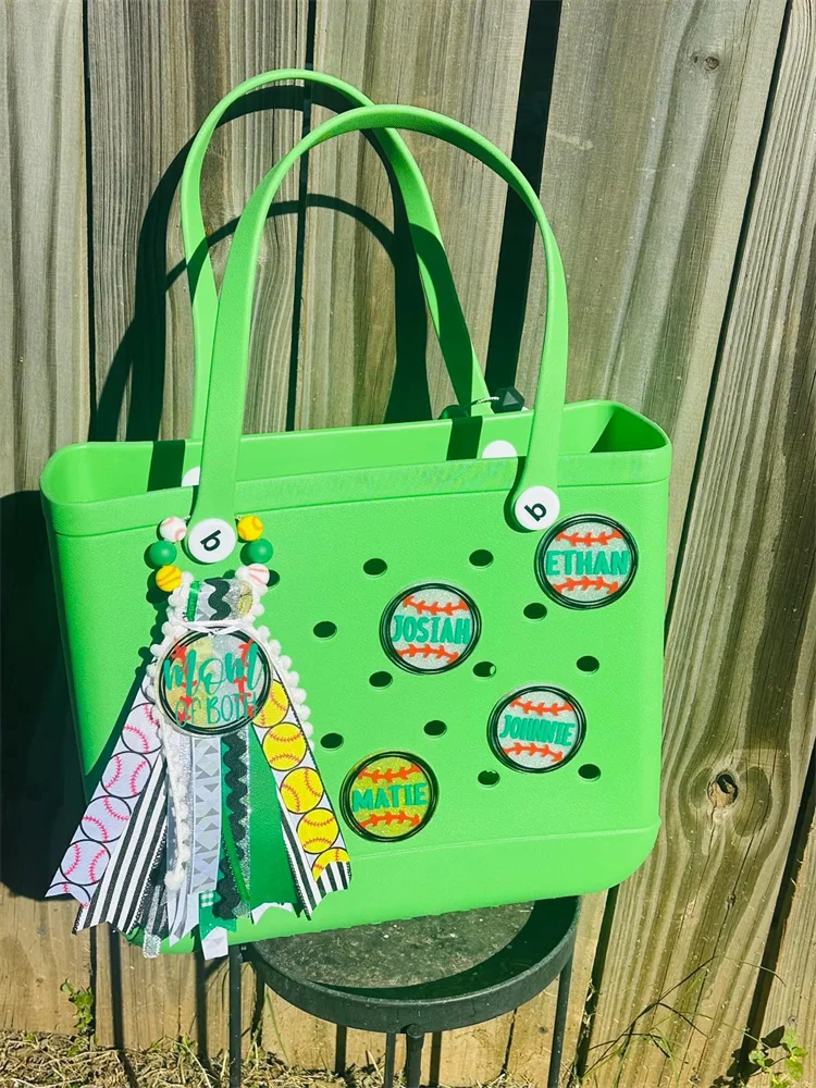 Hot Popular Waterproof Eva Tote XL Large Shopping Basket Bags Beach Silicone Nurse Eco Jelly Candy Lady Bogg Bag