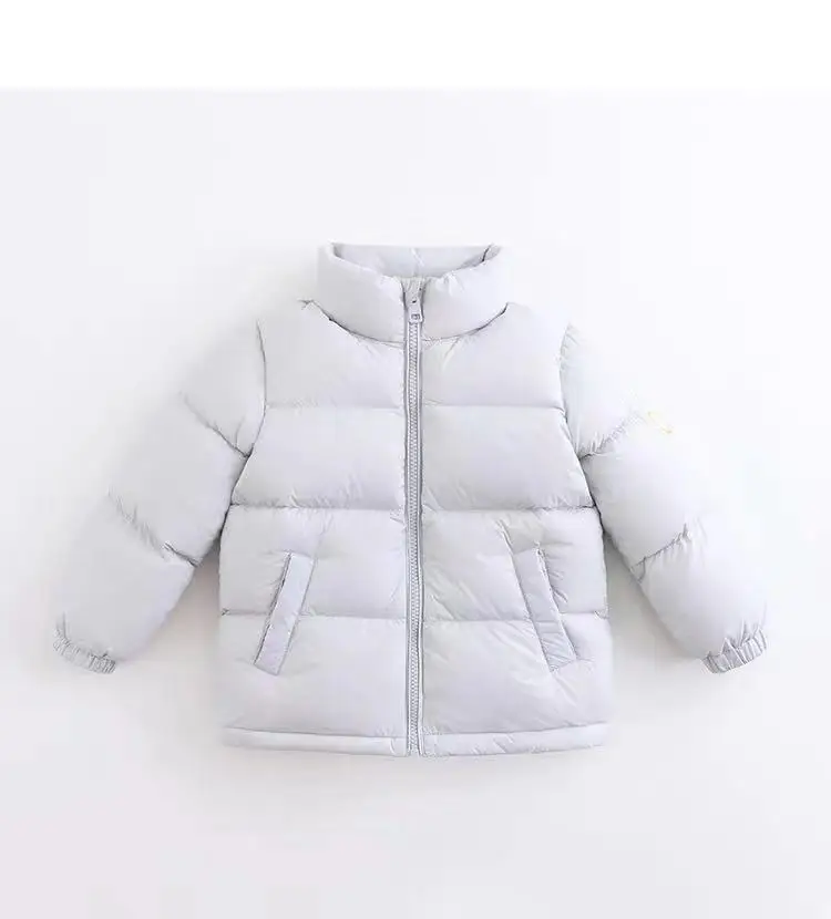 
High Quality Winter Kids Clothes Coat Parka Children Down Jacket Clothing Black Waterproof Custom 
