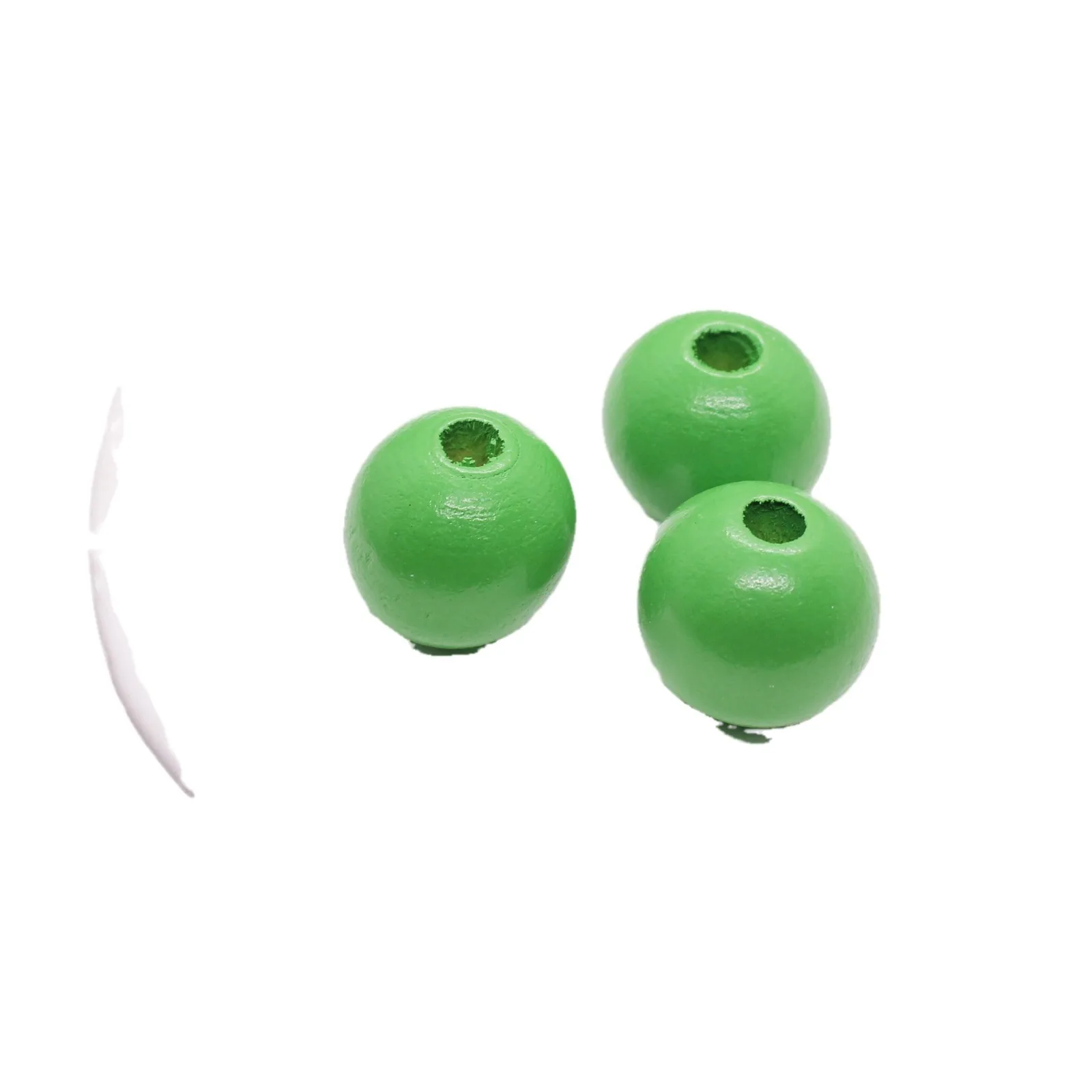 JX Wholesale 16MM Natural Colorful Wood Loose Beads Wooden Beads with Hole for DIY Jewelry Making Pen Bracelets Accessories