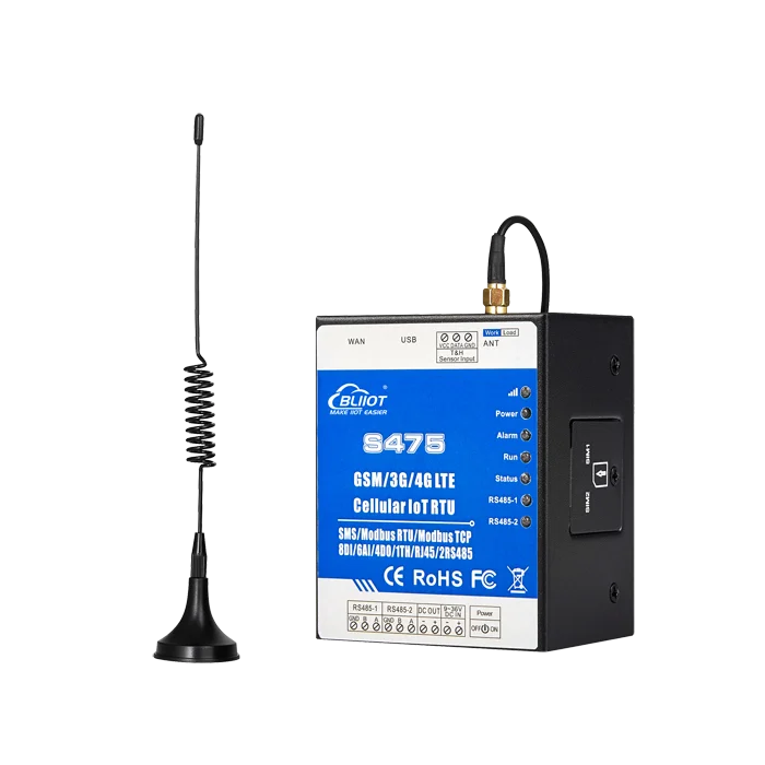 Cellular 4G Wireless RTU access to Scada IIOT Solution S475