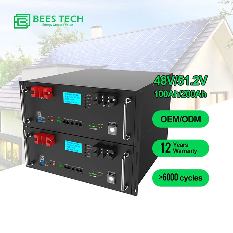 Lifepo4 battery rack 32 parallel 51.2v 48v 200ah battery 20kw hybrid solar system batterie solaire lithium offgrid solar kit