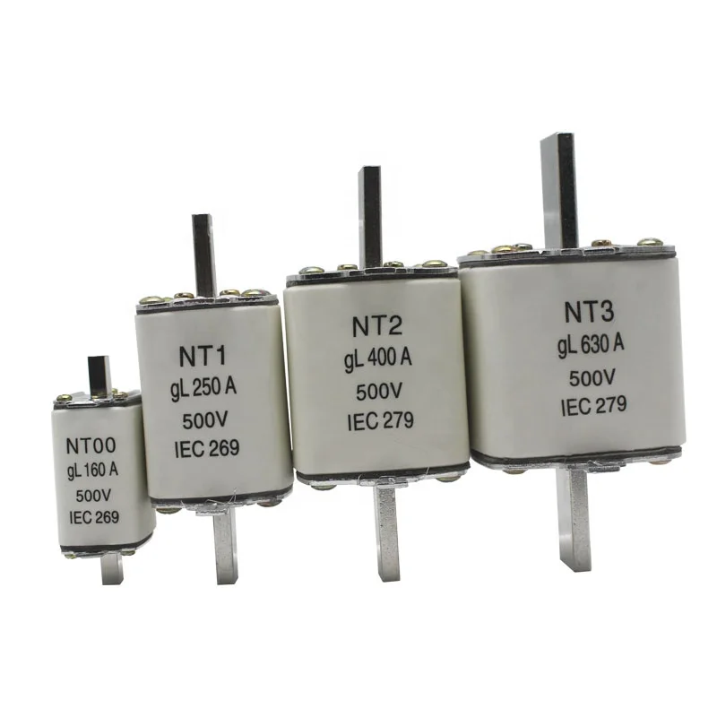 NT NH FUSE LINK (NT00C NT00 NT0 NT1 NT2 NT3 NT4 NH00C NH00 NH0 NH1 NH2 NH3 NH4) FUSE gL160A 250A 400A 630A 1250A