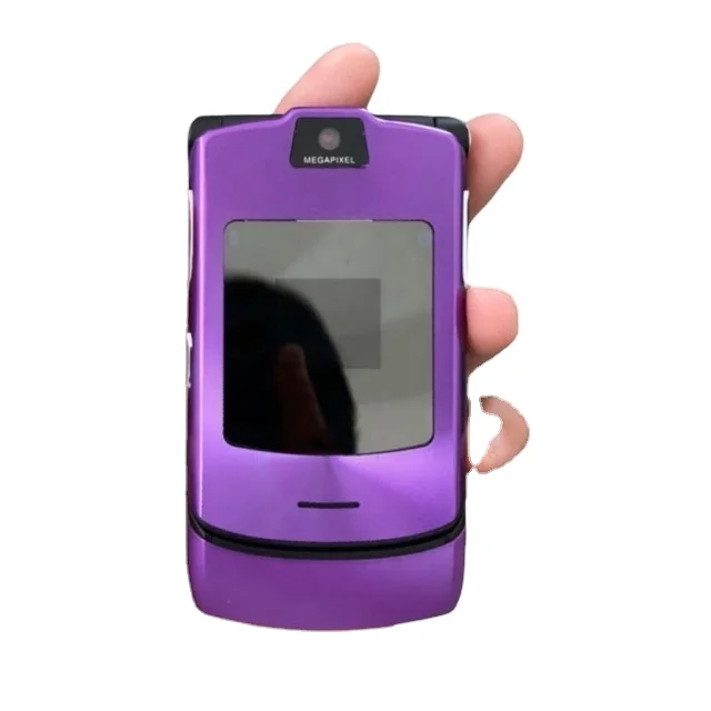Free shipping original mobile phone V3i English Russian Arabic Keyboard celular phone
