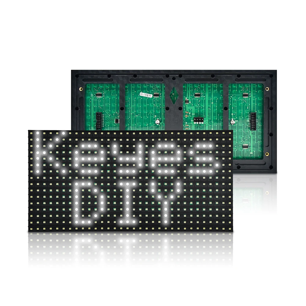 P10 Indoor Outdoor Waterproof Advertising Led Panels Digital Screen Dot Matrix Led Display Module