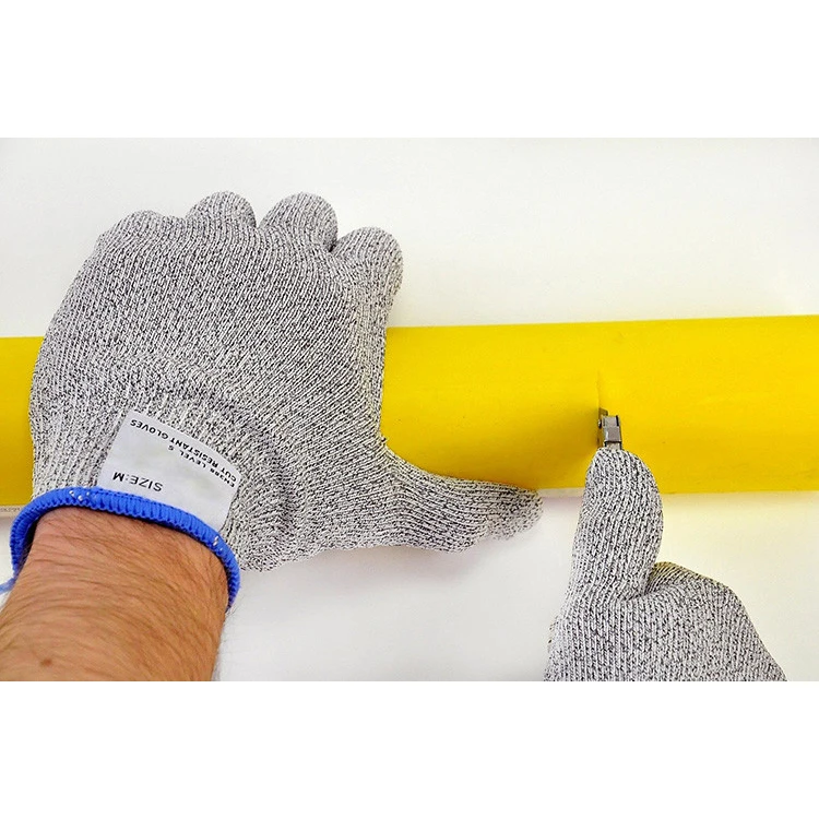 
Food grade hand protection anti cut gloves guantes anticorte level 5 cut resistant gloves for kitchen yard work 