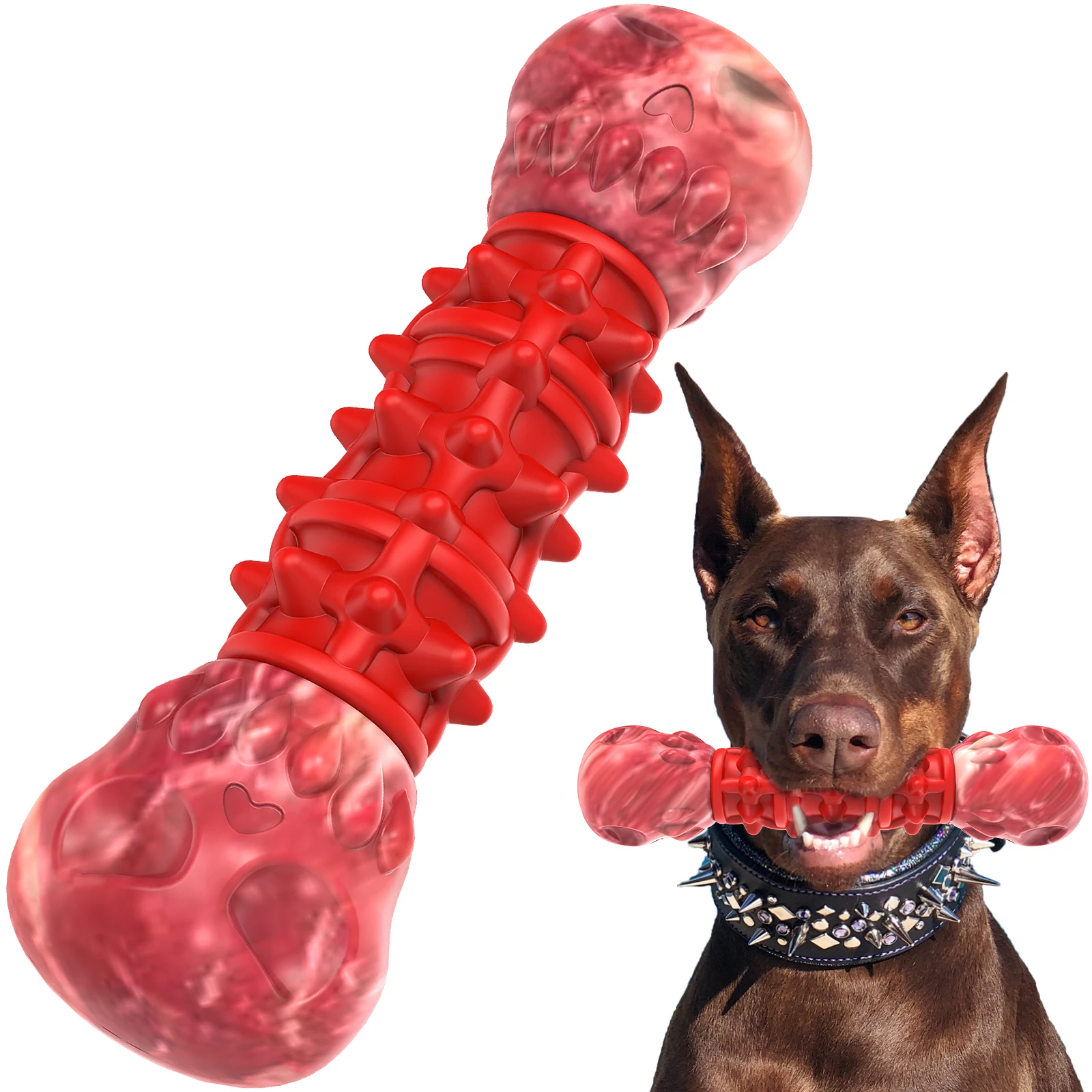 Pet Supplies Chewing Bone And Molar Nylon Material Hard And Bite-resistant Suitable For Big Dogs   Chewing bone Dog Toys