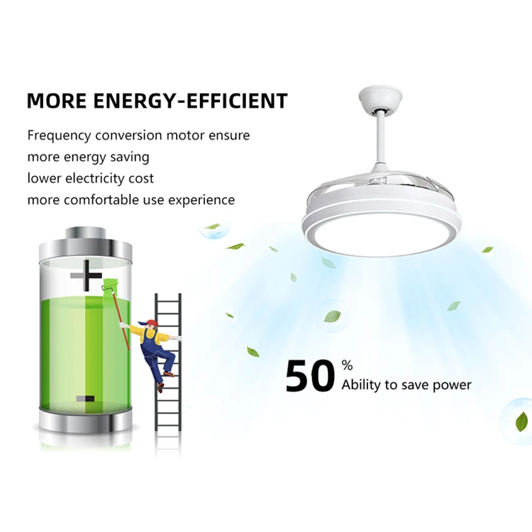 Simple Luxury Chandelier Modern Ceiling Fan Light Decorative Electric Living Room Bedroom Led Ceiling Fans with Light 3 Speeds