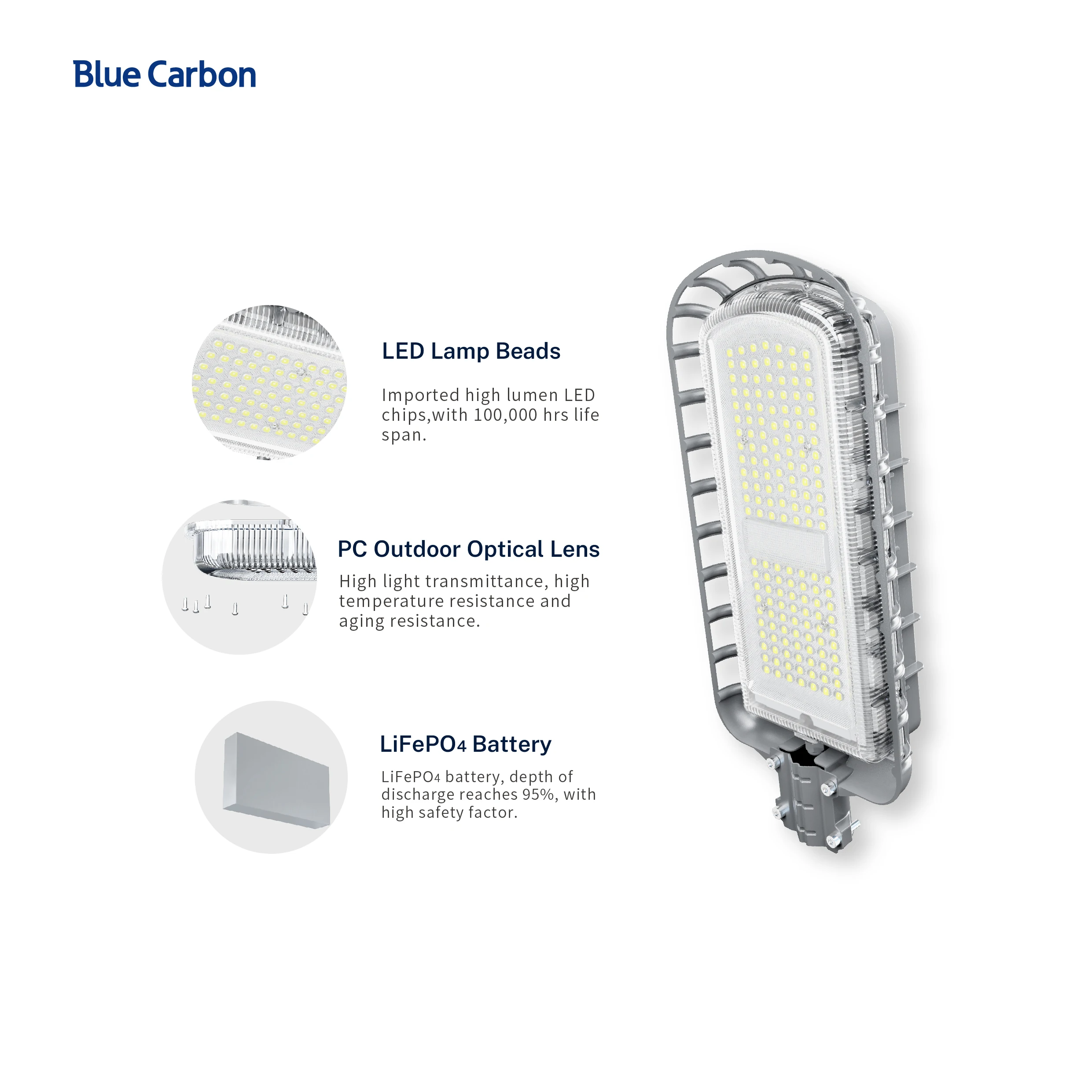 High Power Ip65 Waterproof Outdoor Solar Street Lamp Outdoor Lighting Ip65 Separate Panel Type Led Solar Street Lights 80W 120W