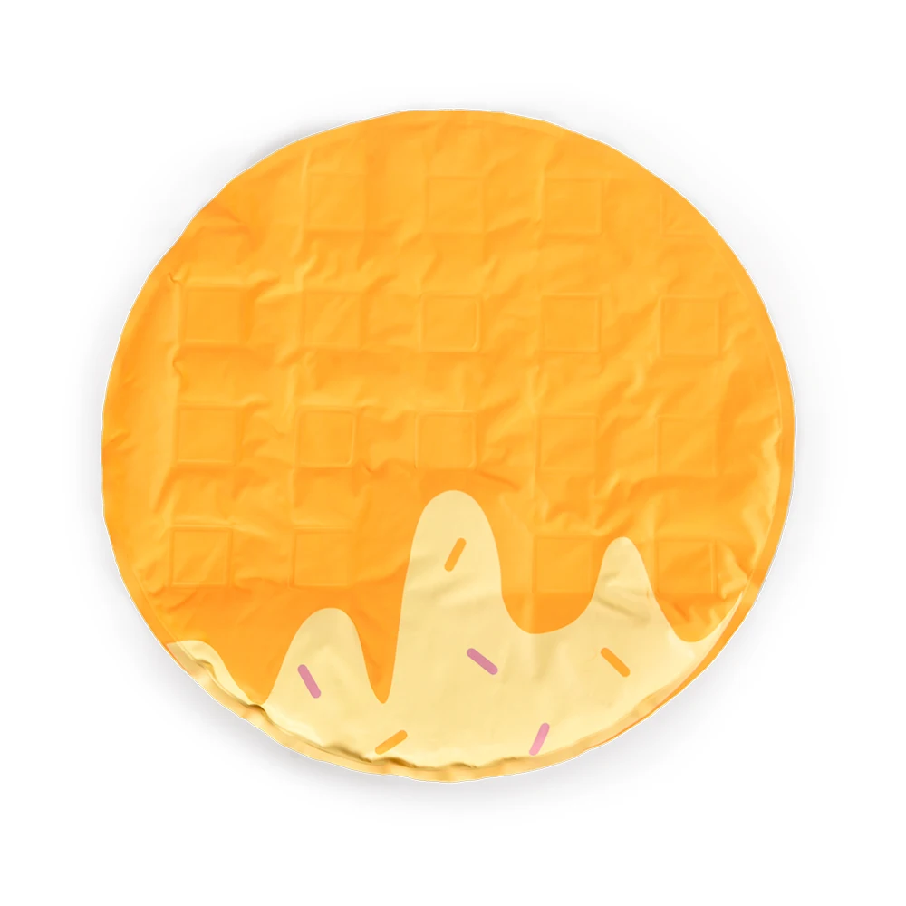 Охлаждающий коврик в форме вафли для домашних животных кошек собак