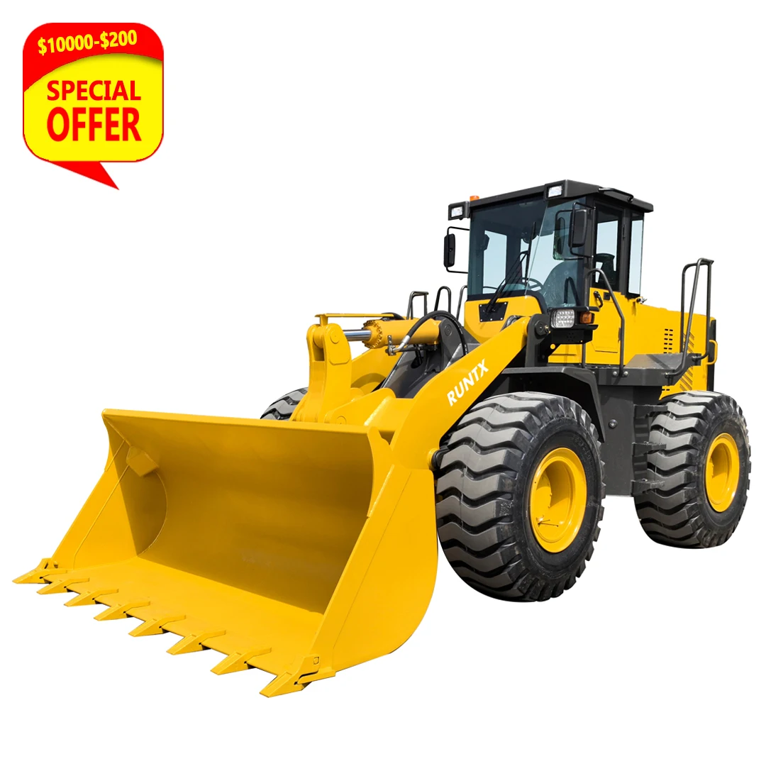 RUNTX RTX650 5 Ton Front Wheel Loader with 3m³ Bucket