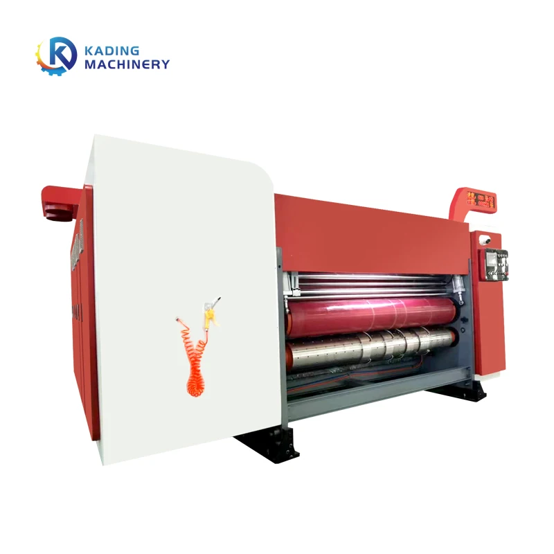 Frount Edge Auto Feeding Carton Box Die Cutting Machine With 200 Sheets Per Min Working Speed