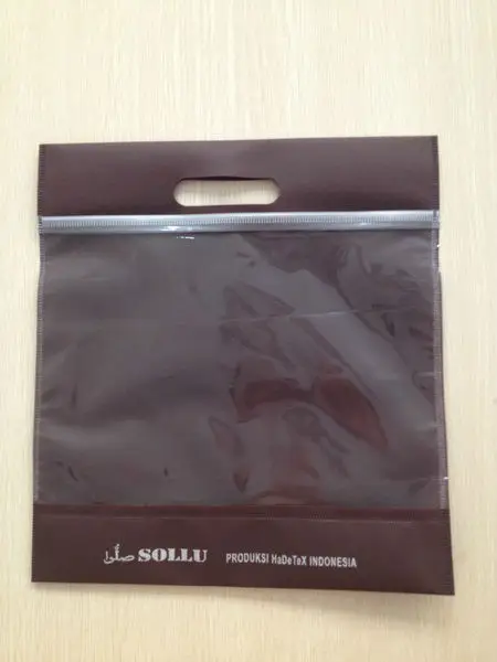 XKLL non woven zipper type cloth bag making machine