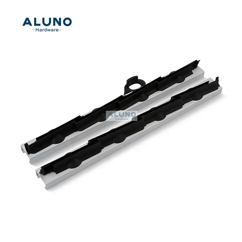 Aluno Best Quality Aluminum Alloy Bathroom Glass Louvre Window Windows Louver Frame for Building