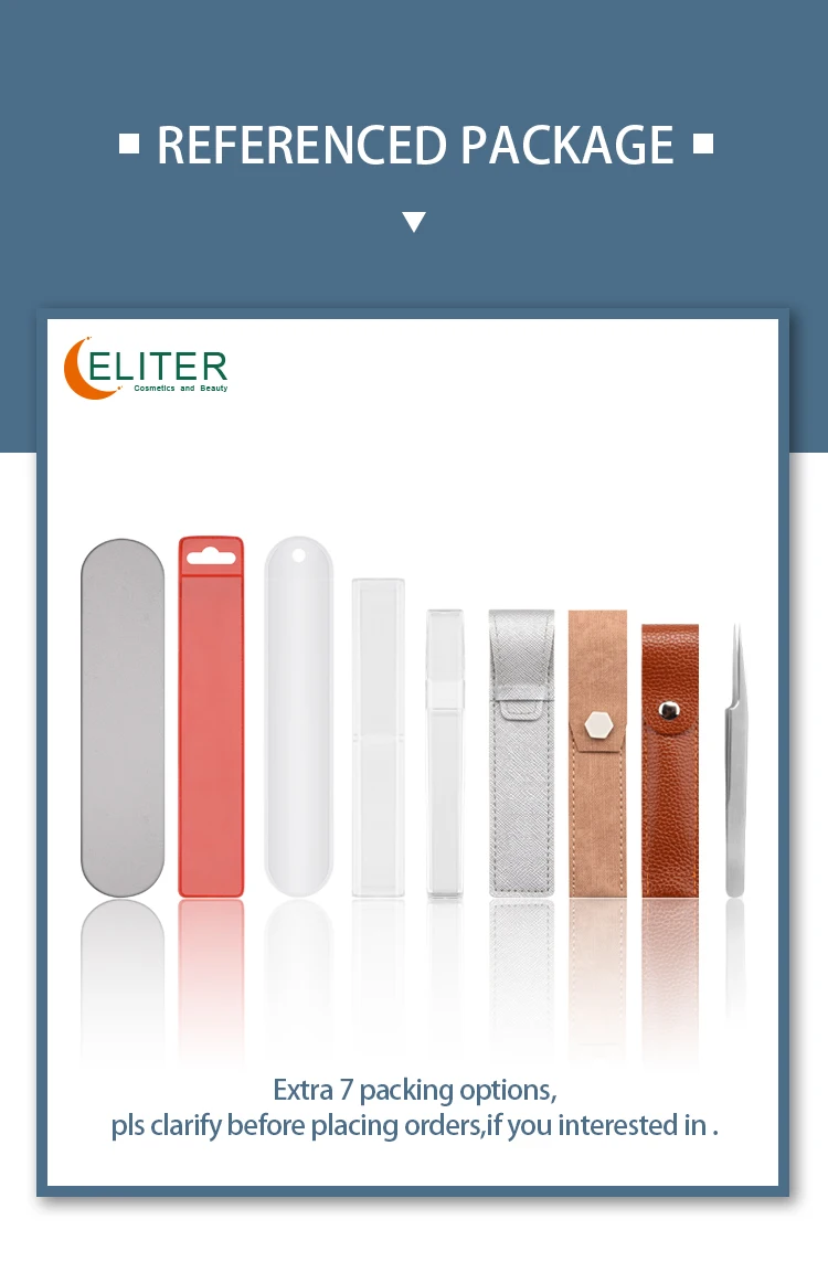 ELITER Hot In Stock Individual Classic 0.03 Volume Eyelash Extensions Tweezers Stainless Eyelash Tweezer Laah Tweezers