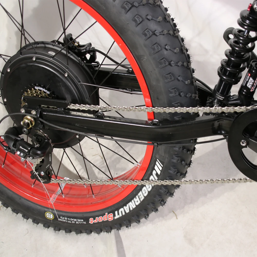 OEM Fat Tire 5000w 72v Electric Bike, 5000 watt E bike