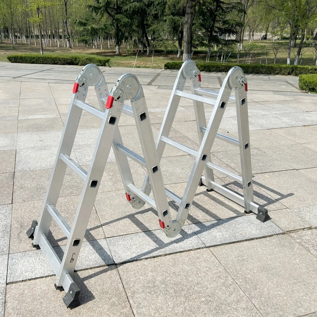 2.7M 3.7M 4.7M 5.7M Aluminum Multi Purpose Combination Ladder
