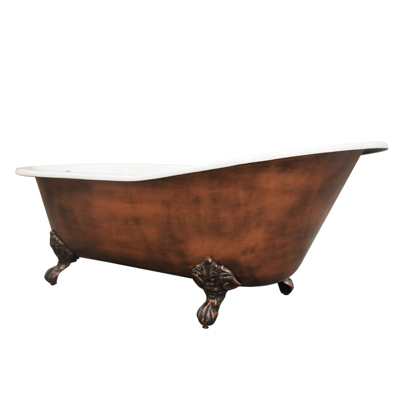 Sipper Cast Iron Bathtub On Imperial Feet