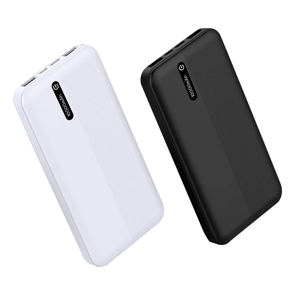 2021 New Arrival ultra slim qc 3.0 10000 mah power banks price portable mobile charger slim power bank for phone