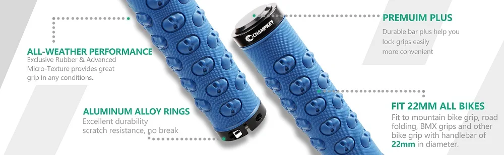 Two Sides Lock Tight Skid Resistance Road Bicycle Handle Grips Colorful Silicon Rubber Case MTB Bike Handle Grip