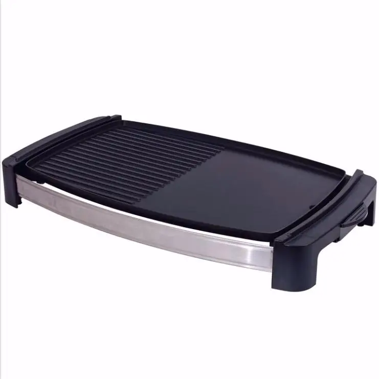 Commercial Countertop Large Electric Griddle Single Garden Fishing Outdoor Cookware