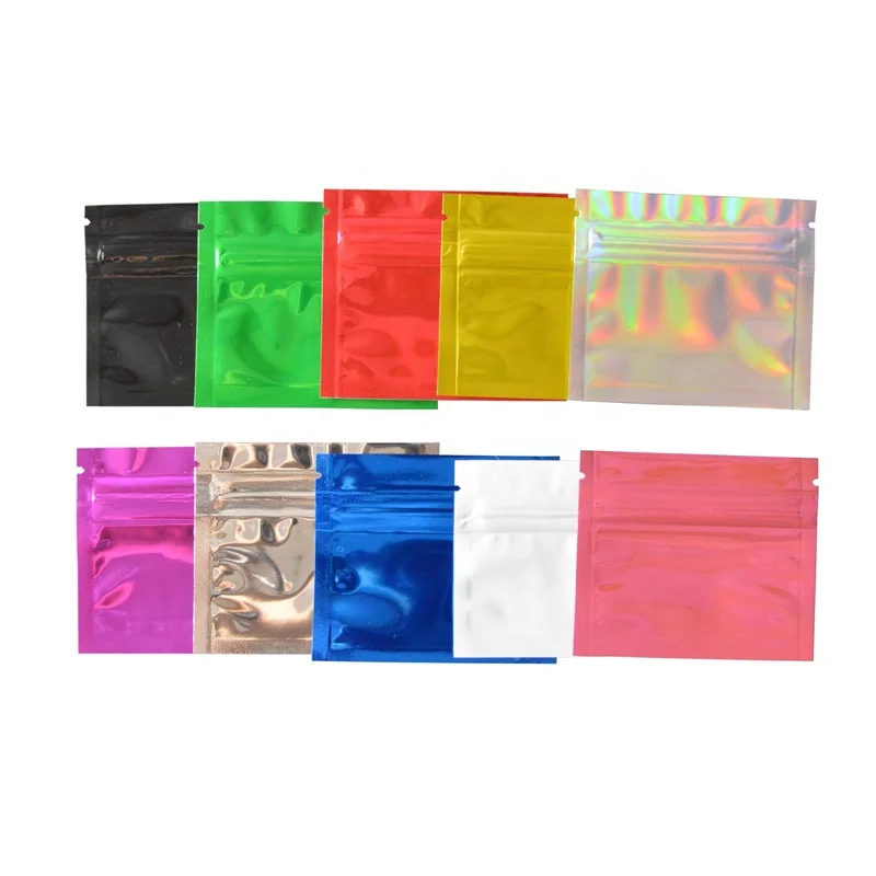 
Clear and Matte Color / Full Glossy Colorful Foil Zip lock Bags Food Pouch Mylar Aluminum Foil Bags,Tea Pouches,Food Storge Bag 