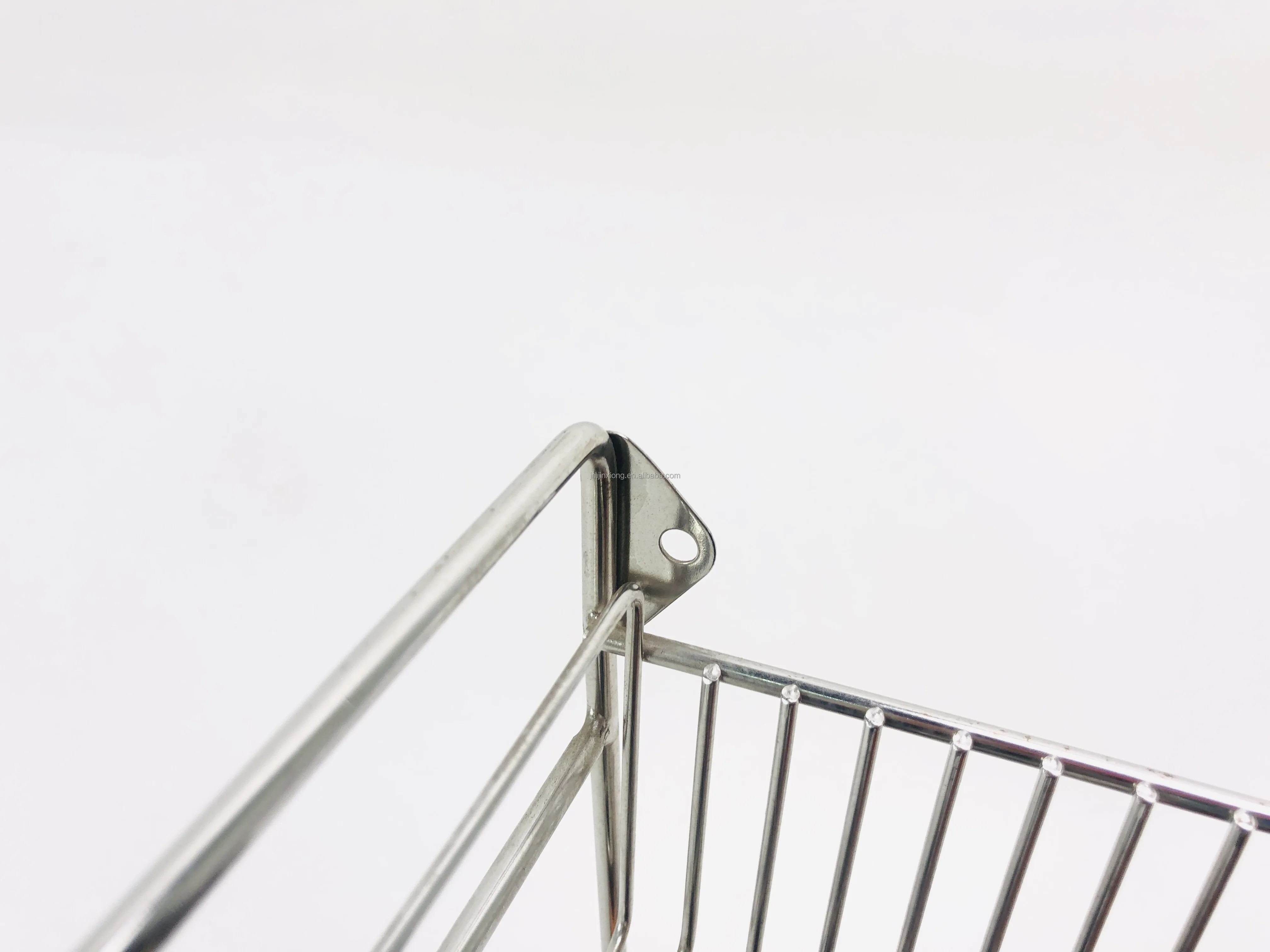 Stainless Steel Mesh Spice Rack 2 Tier Kitchen Seasoning Rack Organizer Spice Holder Wire Basket