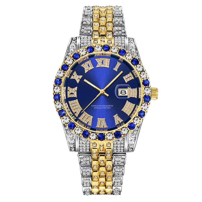 High Quality Premium Watches Big Watch Romanson Frank Unisex Wrist Luxury Mecanical Different Color