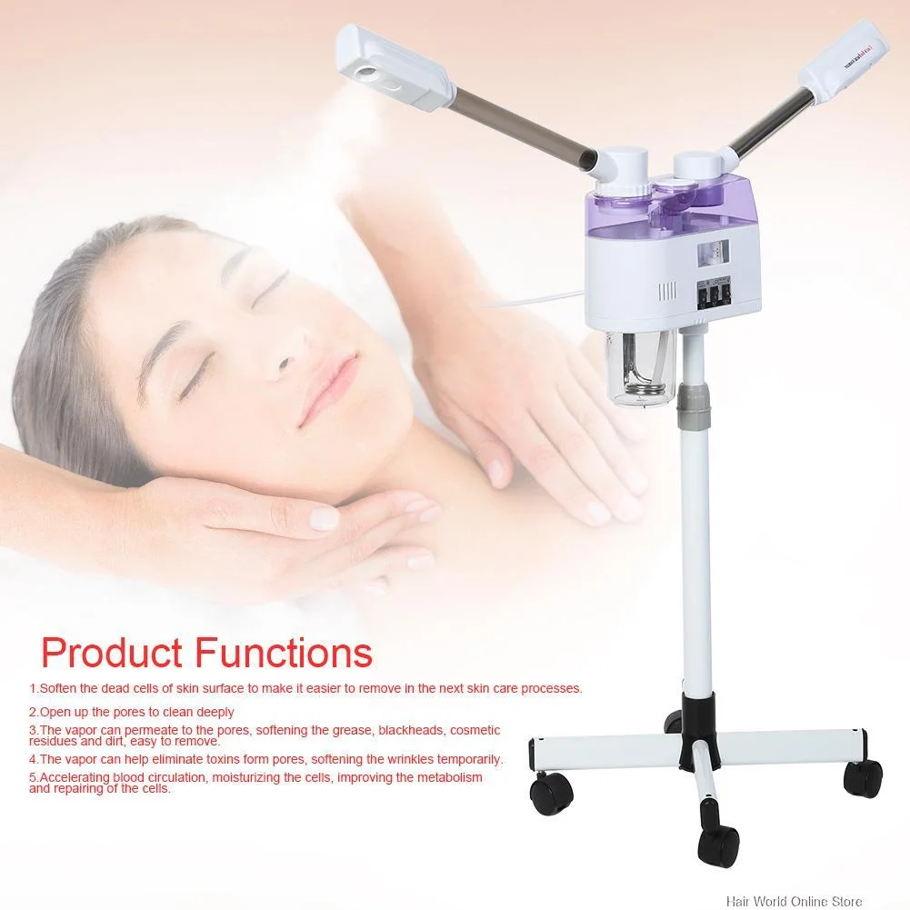 X New arrivals hot and cold Facial steamer adjustable ozone use at home and beauty salon