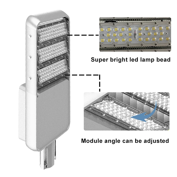 High quality solar street lighting pole light 80W 100W 150W