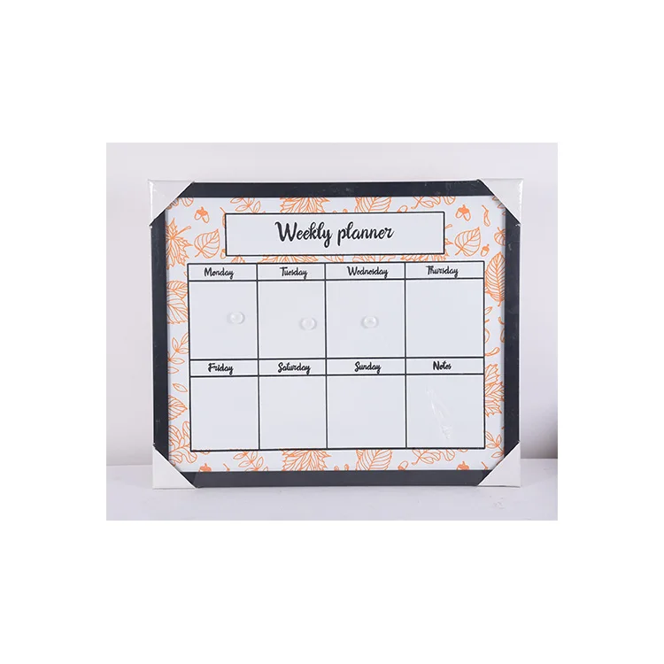 
Memo Message Office Home Schedule Planning Weekly Erasable Chalk Board 