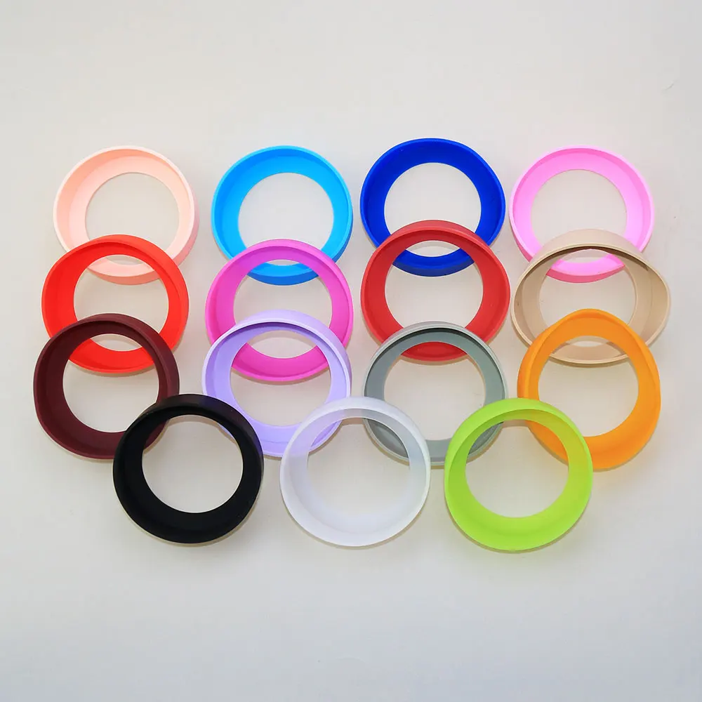 Manufacture Bottle Bottom Protection Sleeve Round Silicone Protective Cover for 30 oz 20 oz Stainless Steel Tumbler