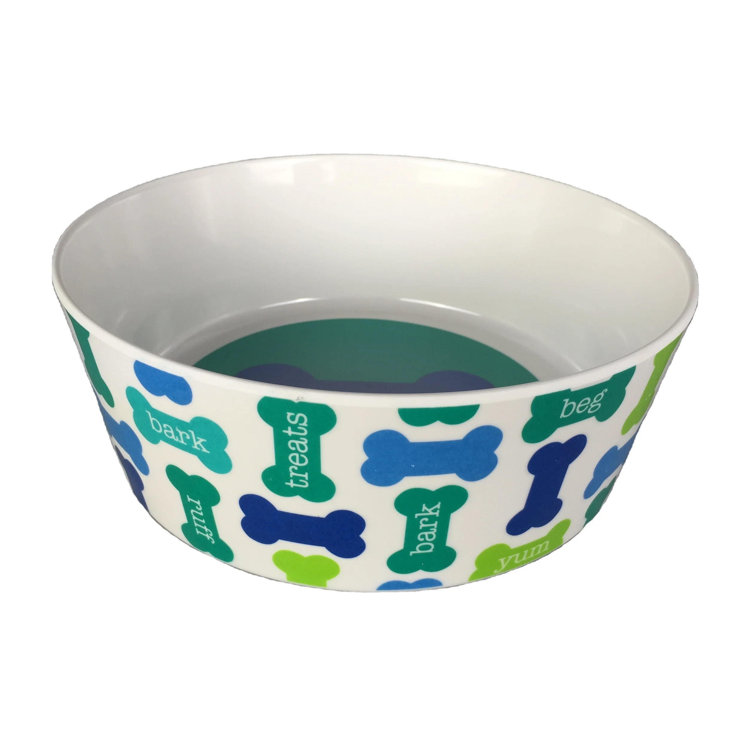 Hot selling Custom Melamine Pet Bowls & Feeders Outdoor Cat Melamine Personalize Dog Bowl