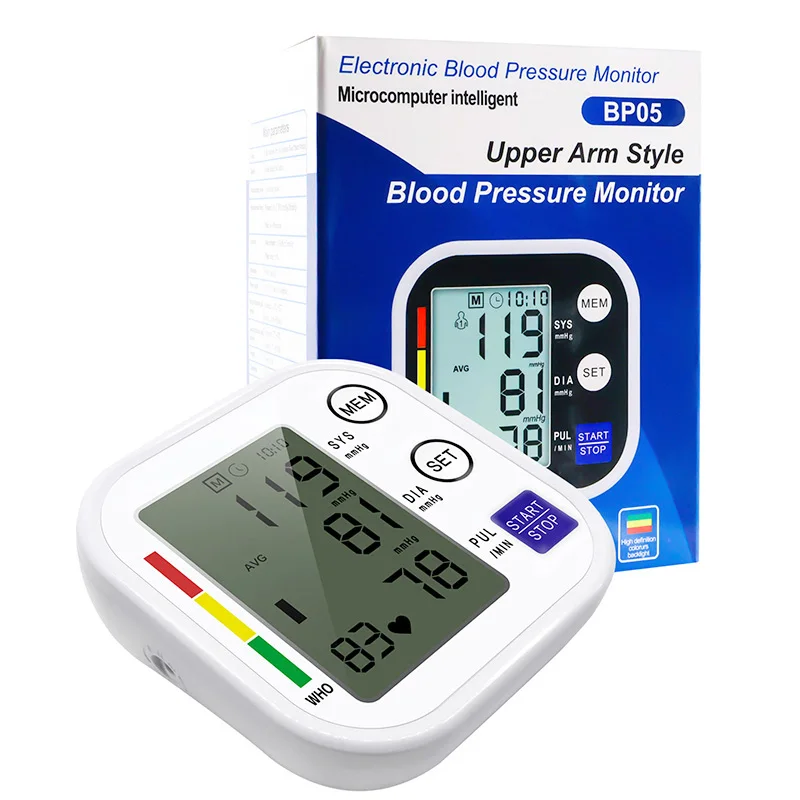 BP Measuring Instrument Medical Grade Precision Measurement Home High Automatic Blood Pressure Meter Tester