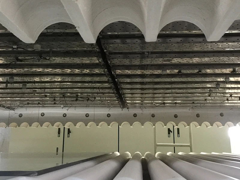 Cross Type tempered glass bending line Flat and bent Glass Tempering Line