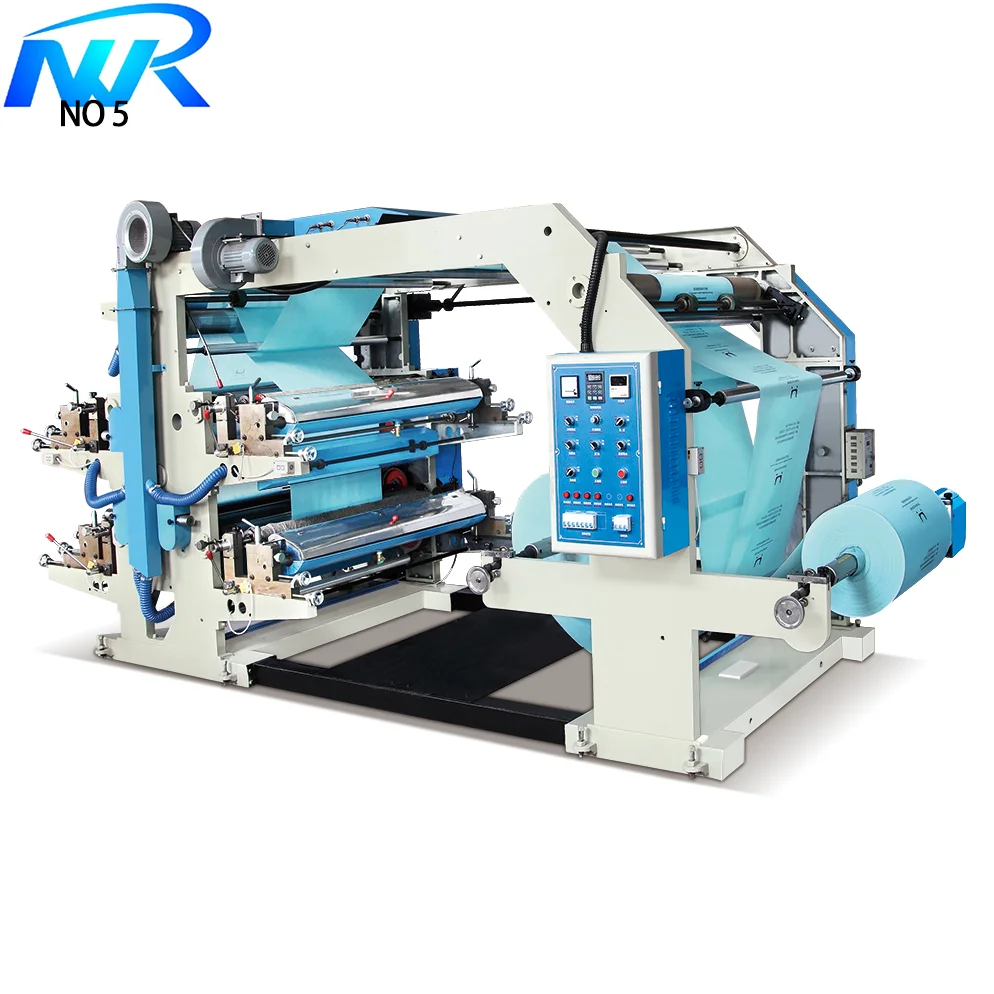 YT 6600 Type Flexo Printing Machine Plaolors Power Plate Parts Gross Dimensions Sales Film and Paper Six C