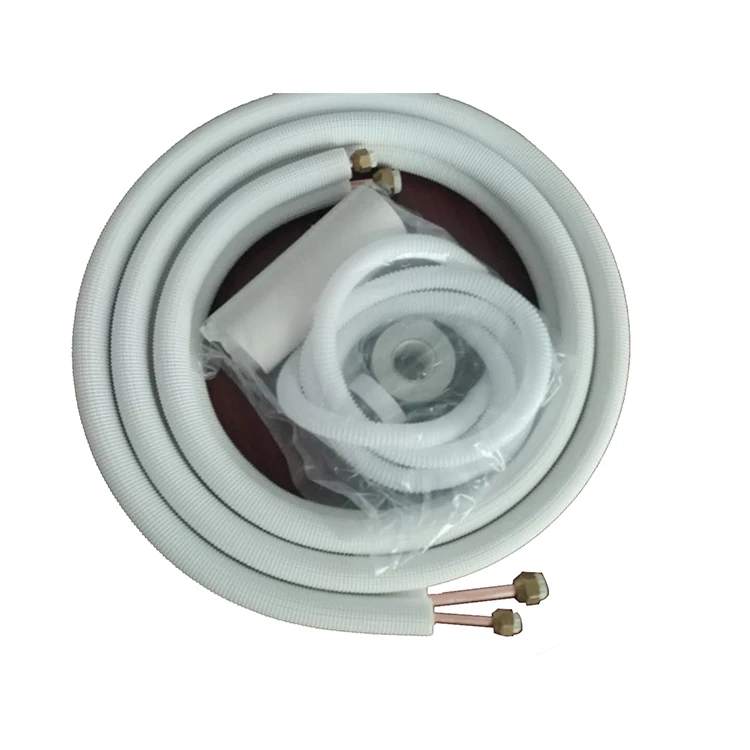 Air customized size Conditioner Insulated Copper Pipe/Tube Air conditioning pipes C10100 C10200 C11000 99.9% Pure Copper Tube