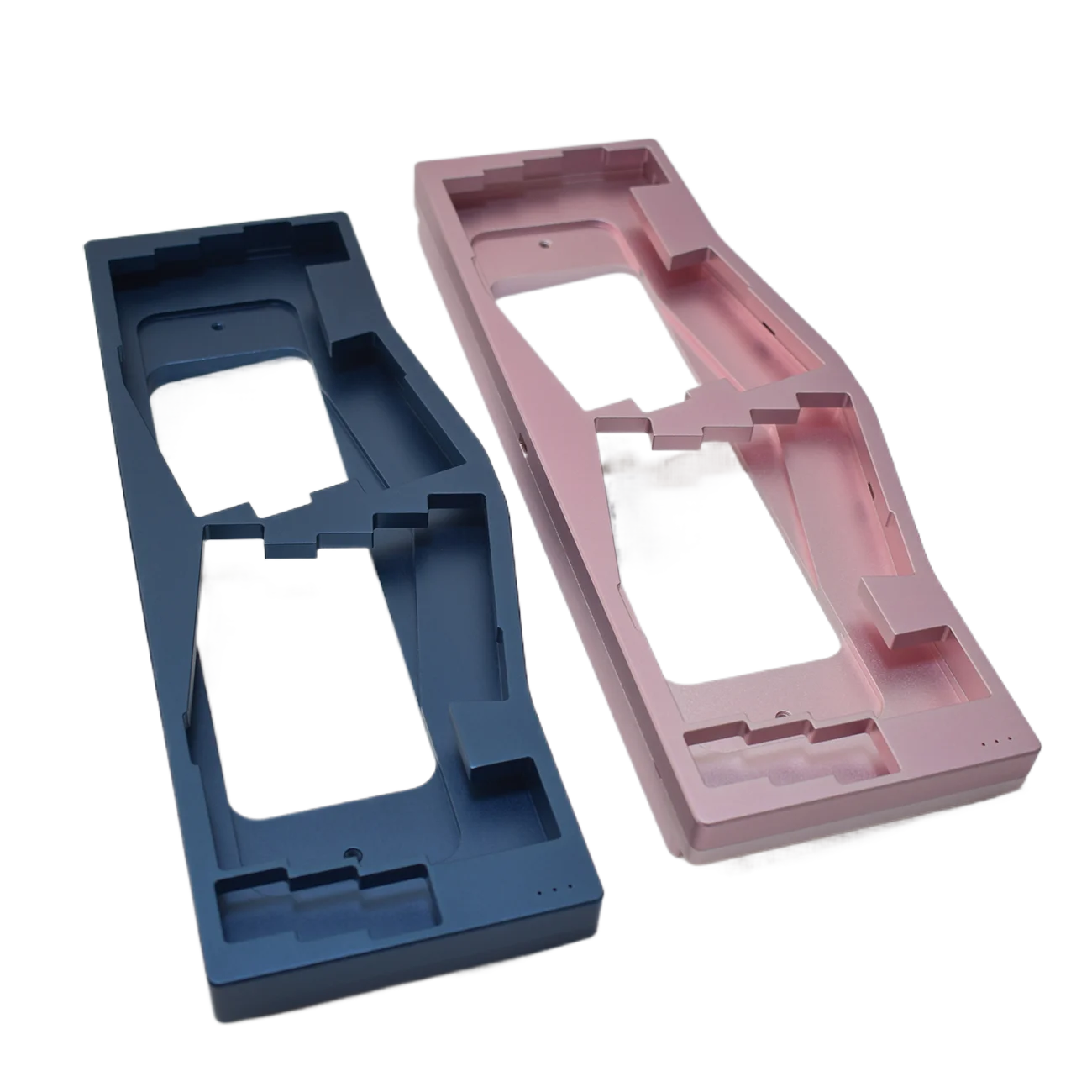 Stainless Steel SUS304 SUS303 Injection Molding 81-Key Mount Mechanical CNC Keyboard Case Kit